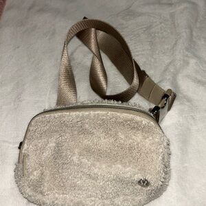Lululemon fuzzy crossbody